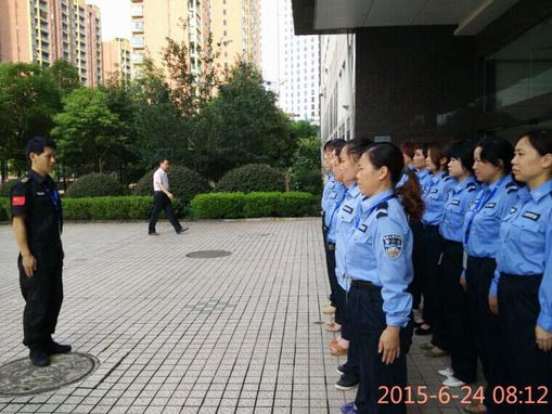 天网监控值机员军训