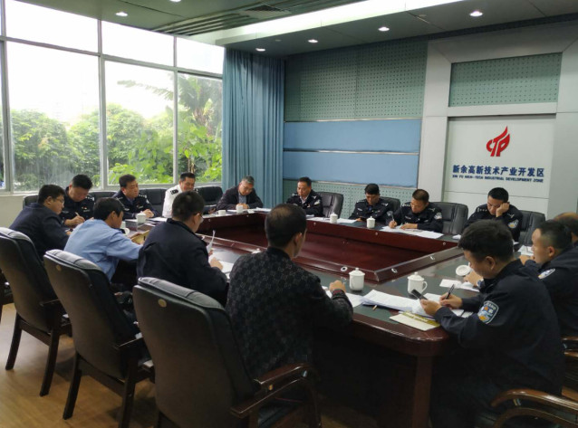 新余市区和分宜县两地临时安保任务完美收官