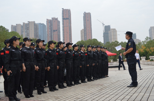 同心协力 北湖会展中心临时安保任务圆满完成